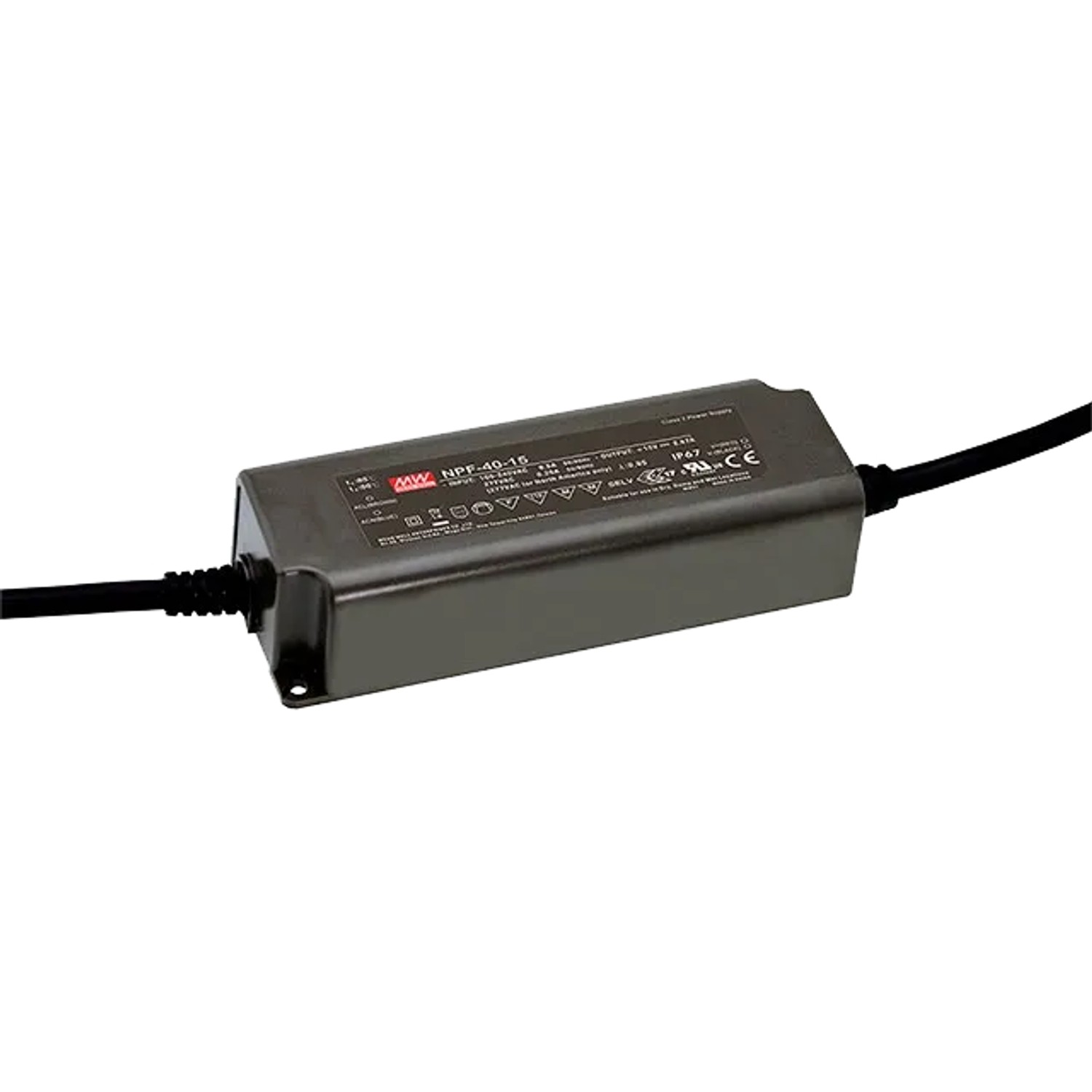 FeNau LED Netzteil 24V 40W IP67 Für Innen- & Außenbereich
