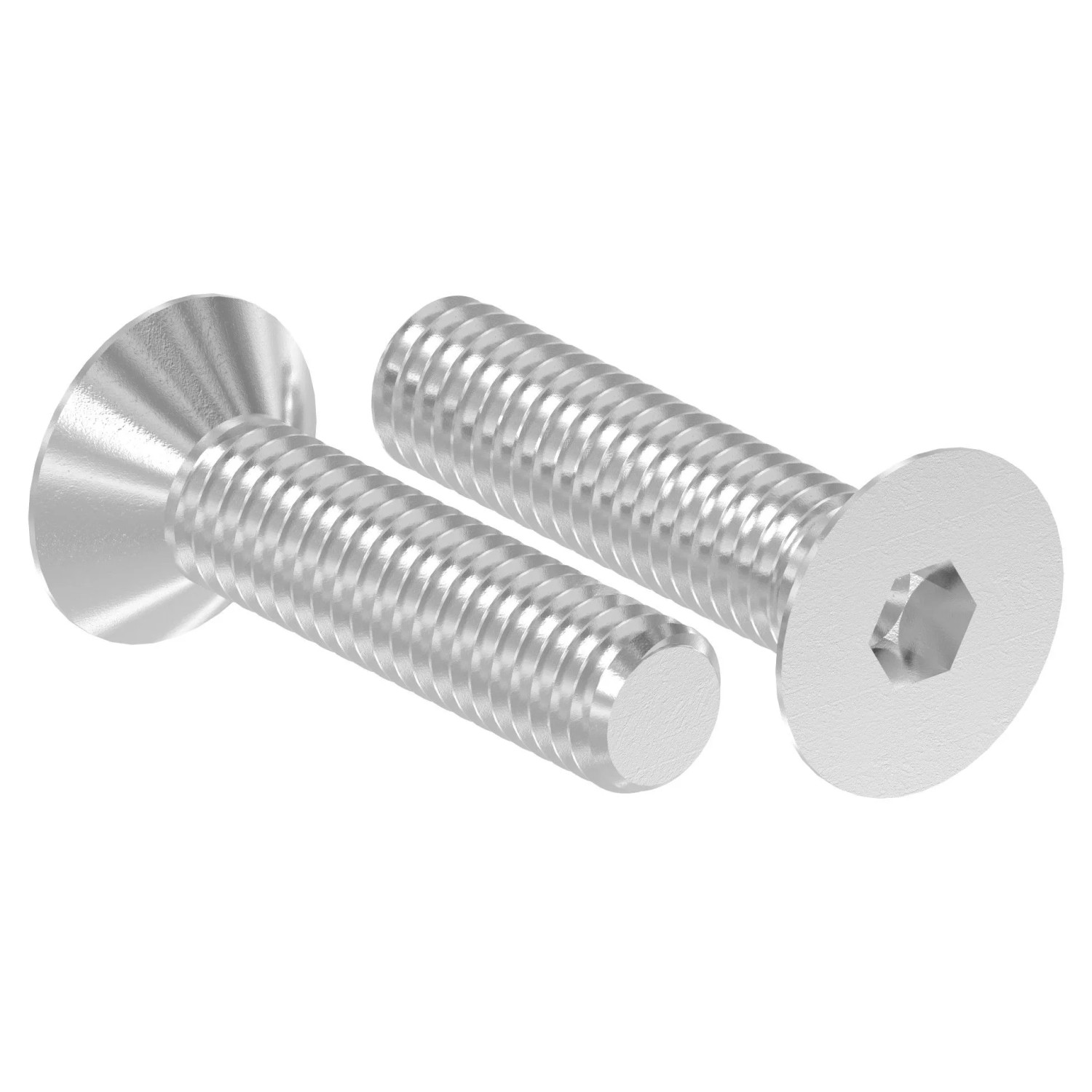 FeNau Senkkopfschraube V4A M6x40 Innensechskant ISO 10642