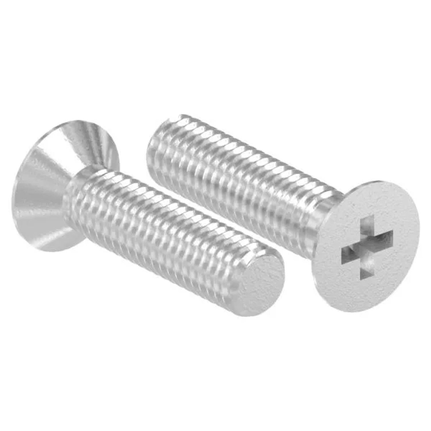 FeNau Senkkopfschraube Edelstahl A2 M5 X 20 mm DIN 965 Kreuzschlitz