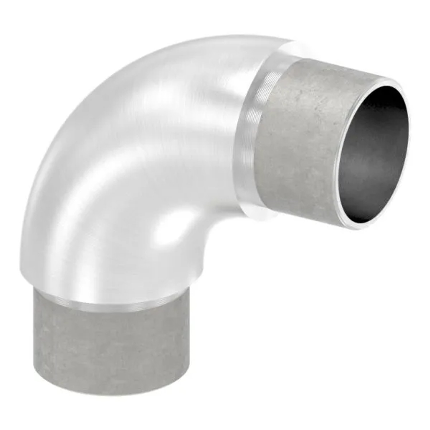 FeNau Rohrbogen 90 Grad V2A Für Rohr Ø 33,7 X 2,5 mm Zum Stecken