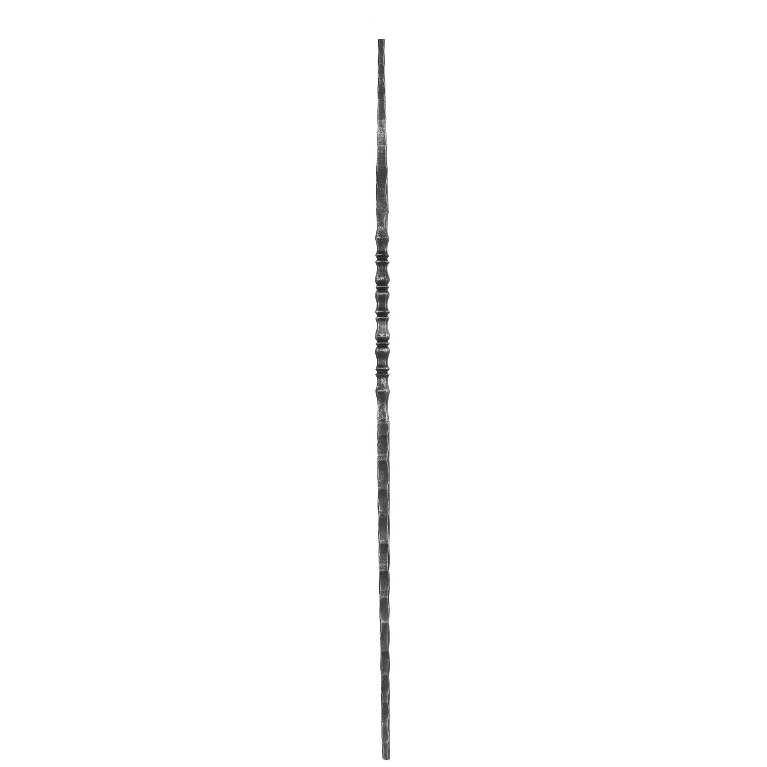 FeNau Zierstab Stahl Roh 14x14 mm Konisch L = 900 mm