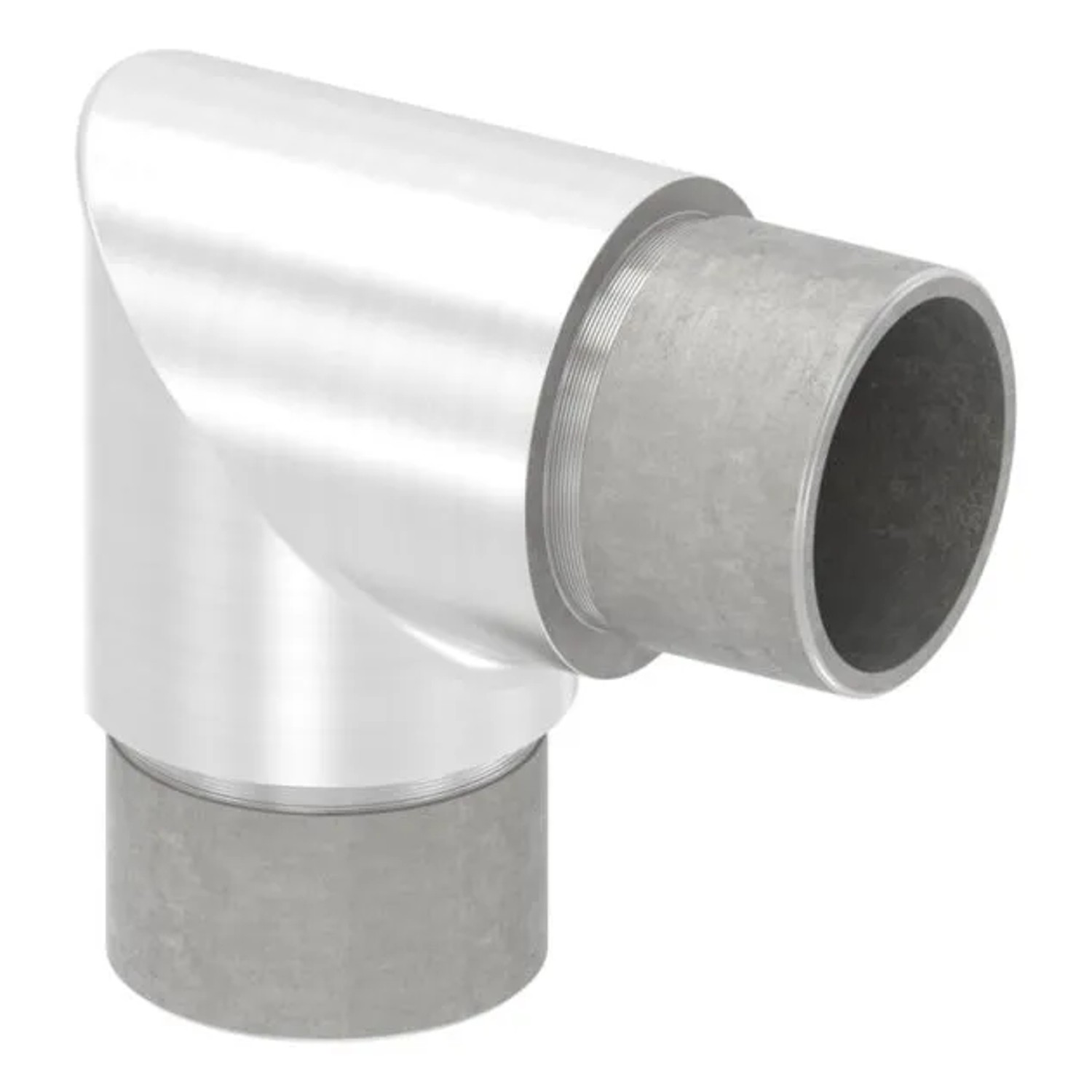 FeNau Eckbogen V2A Für Rohr 33,7 X 2,0 mm 90 Grad Kurz