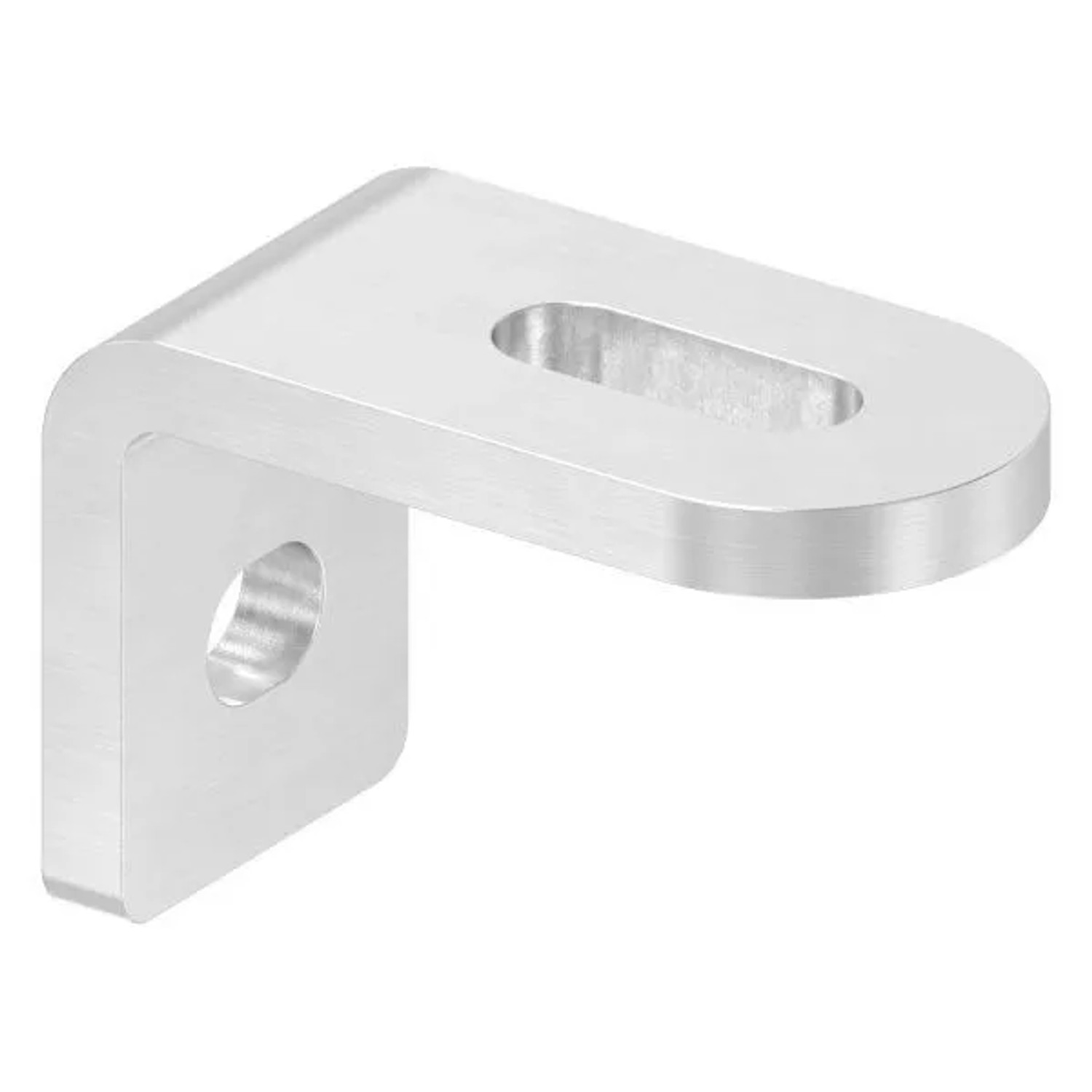 FeNau Winkel-Anschweißlasche Edelstahl V2A 60x40x30x6 mm Mit Langloch