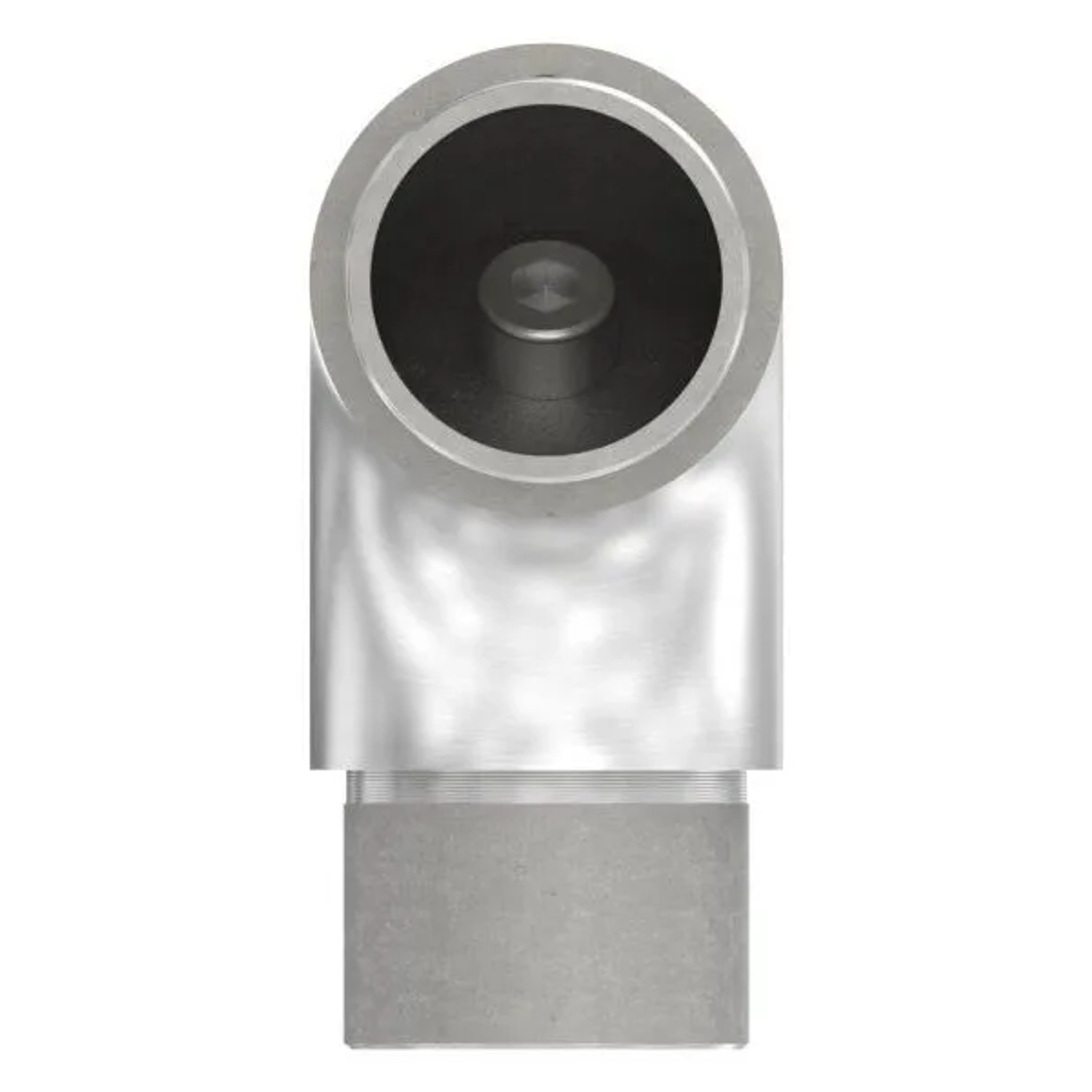 FeNau Rohrbogen V2A Für Rohr Ø 42,4 X 3,0 mm 90 Grad Stufenlos Verstellbar