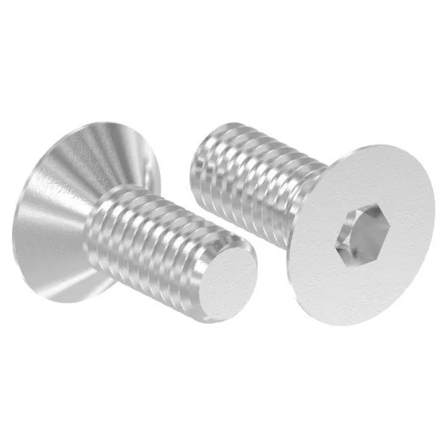 FeNau Senkkopfschraube V2A M6x14 Innensechskant ISO 10642
