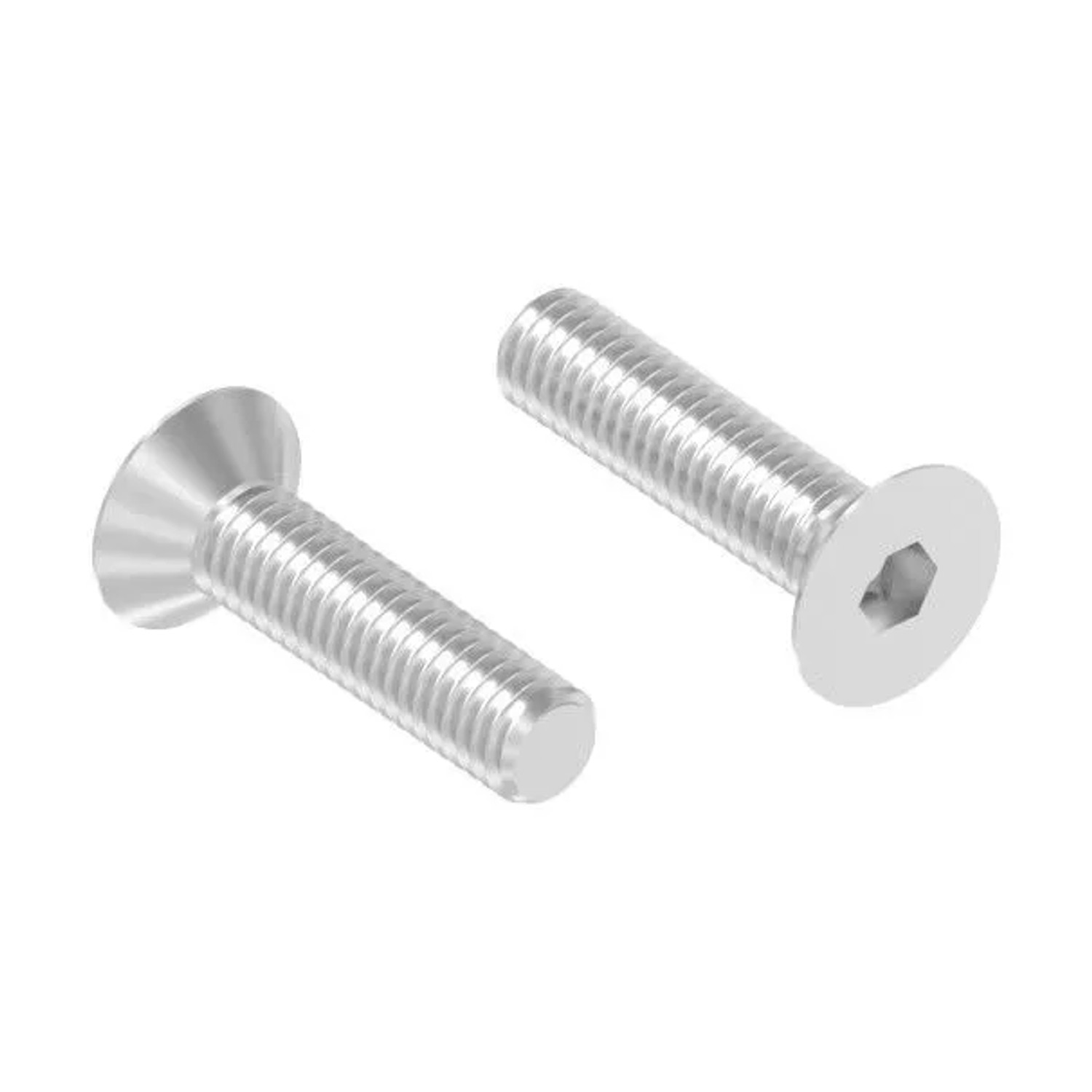 FeNau Senkkopfschraube Edelstahl A2 M6 X 30 Innensechskant ISO 10642