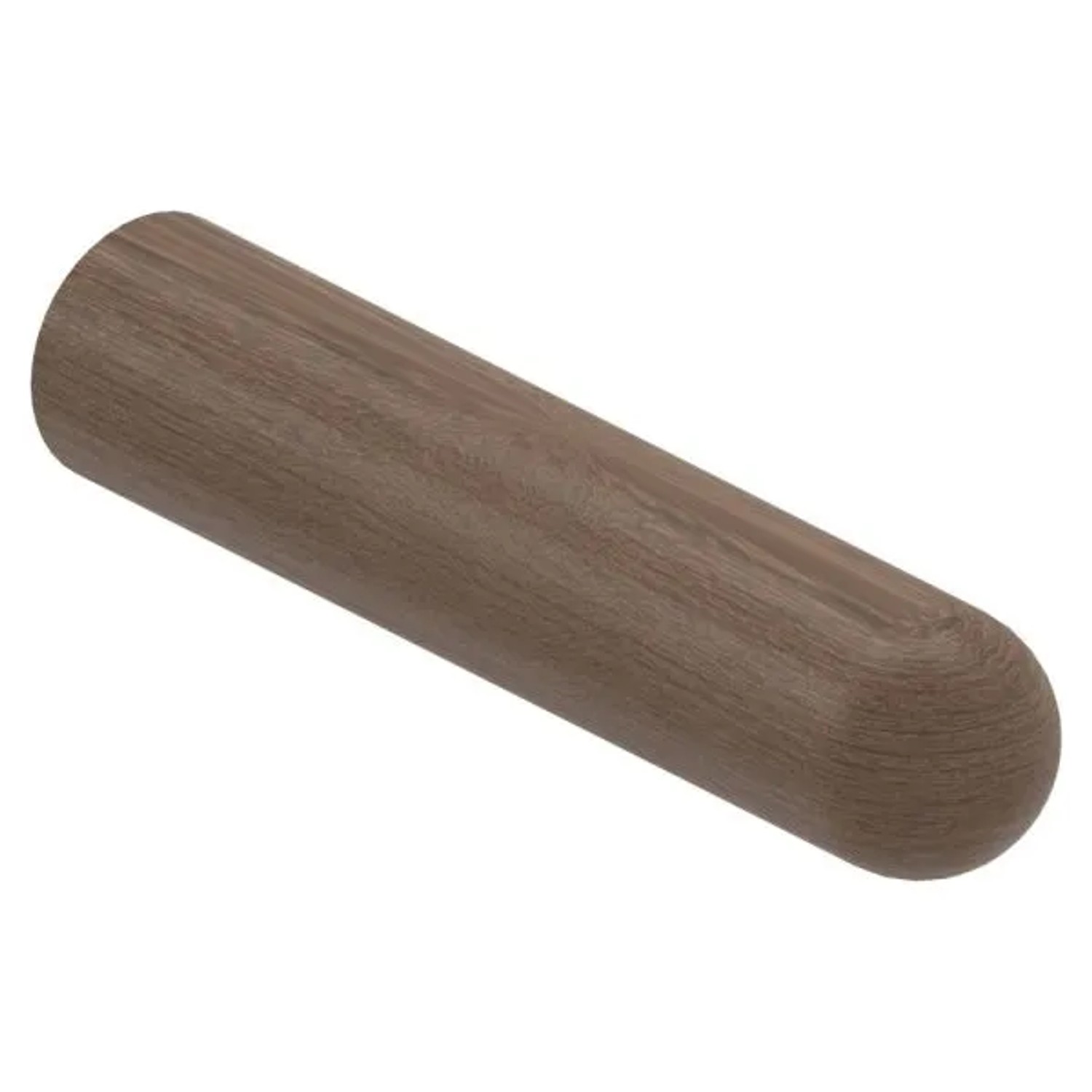 FeNau Holzhandlauf Nussbaum Ø 42 mm Länge 200 mm Lackiert