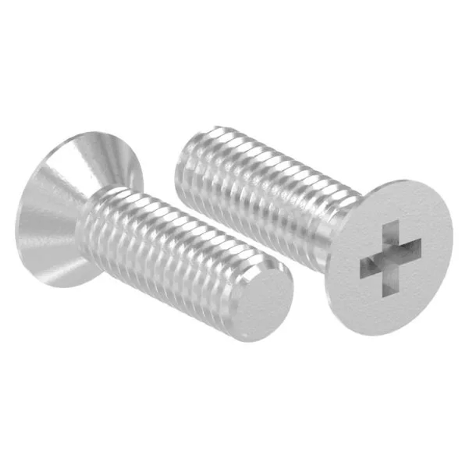 FeNau Senkkopfschraube Edelstahl A2 M5 X 16 mm DIN 965 Kreuzschlitz