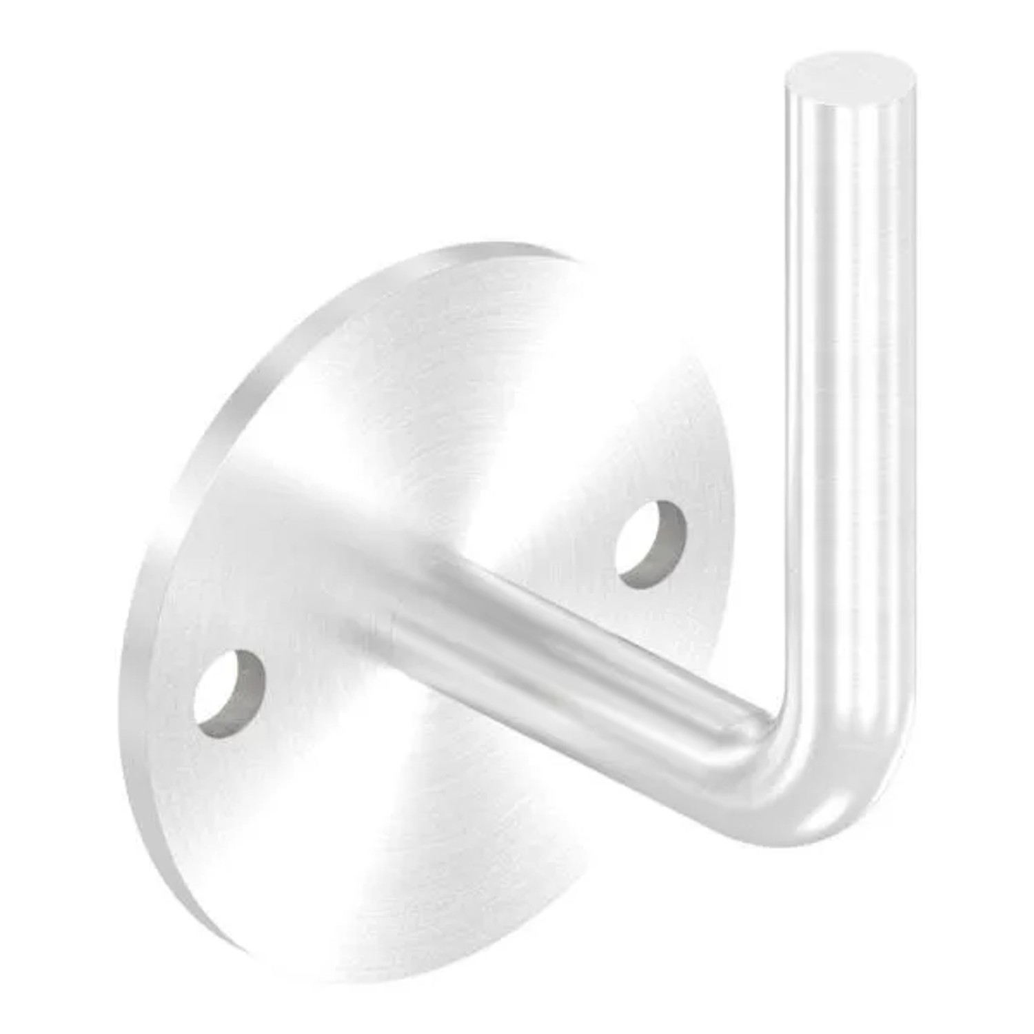 FeNau Handlaufhalter V2A Ronde 70x4mm Bügel 12mm Wandabstand 62mm Zum Anschweißen