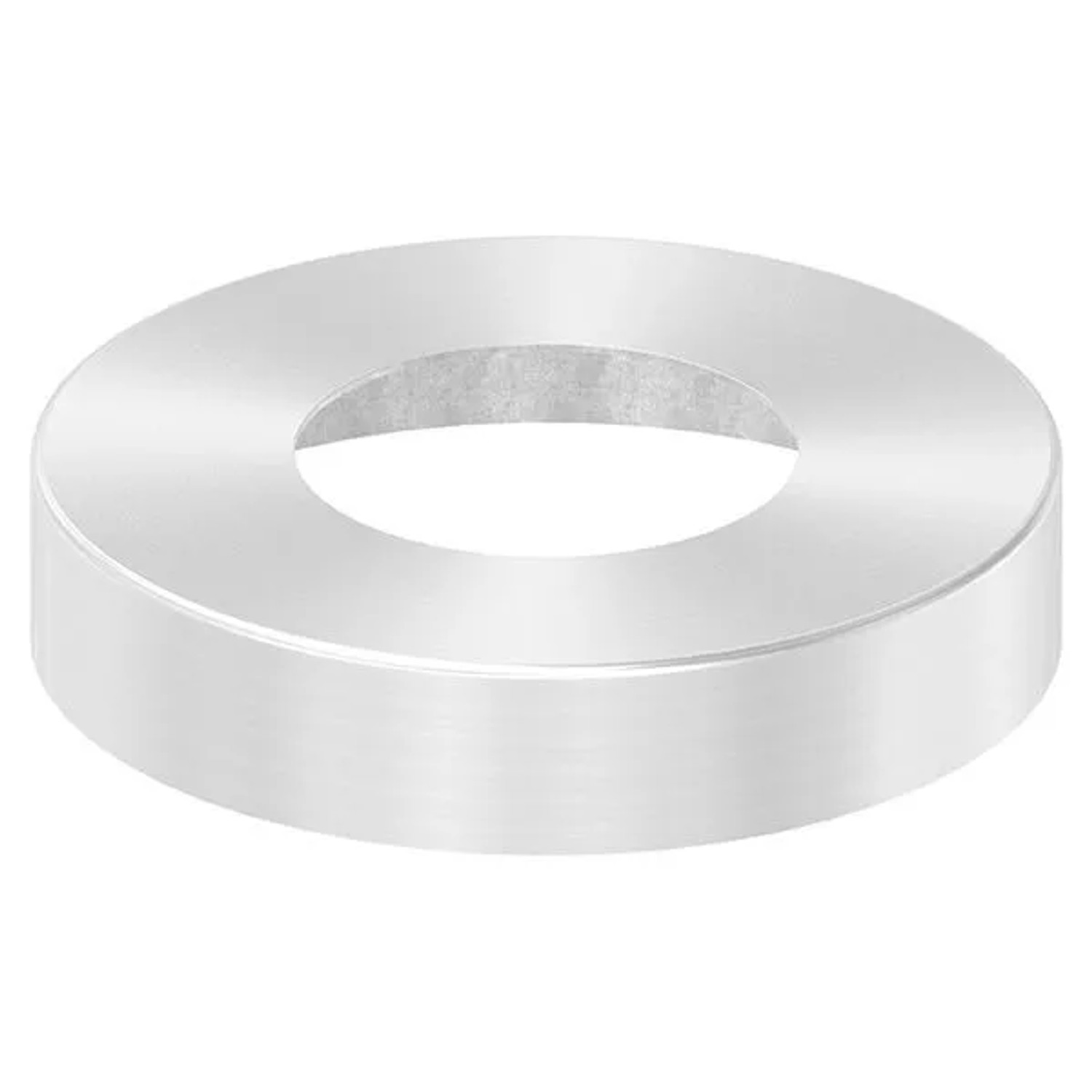 FeNau Abdeckrosette Ø 125x25 mm Für Rundrohr Ø 60,3 mm V2A