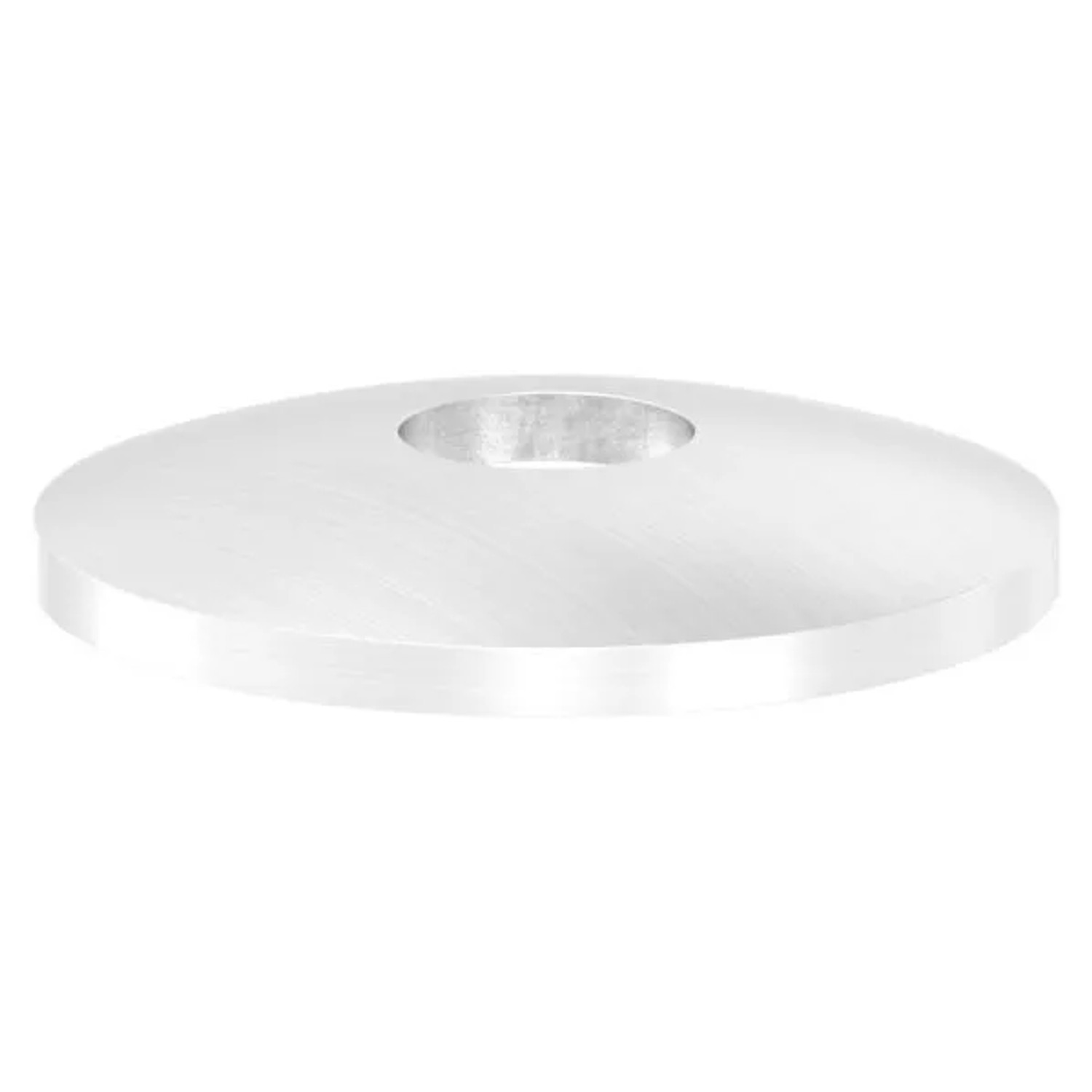 FeNau Gewölbte Schale Edelstahl V2A Ø 42,4 mm Bohrung 12,2 mm 3 mm Geschliffen
