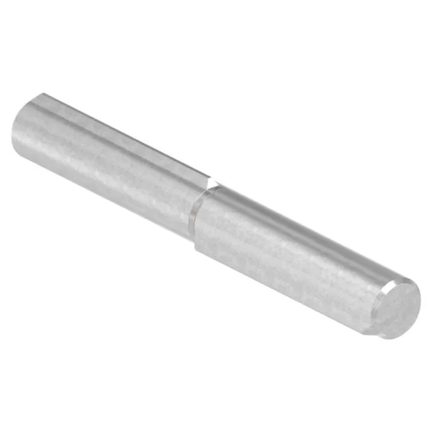 FeNau Anschweißband Edelstahl V2A L = 140 Mm, Ø 16 Mm, Bolzen Ø 9 mm Mit Festem Stift
