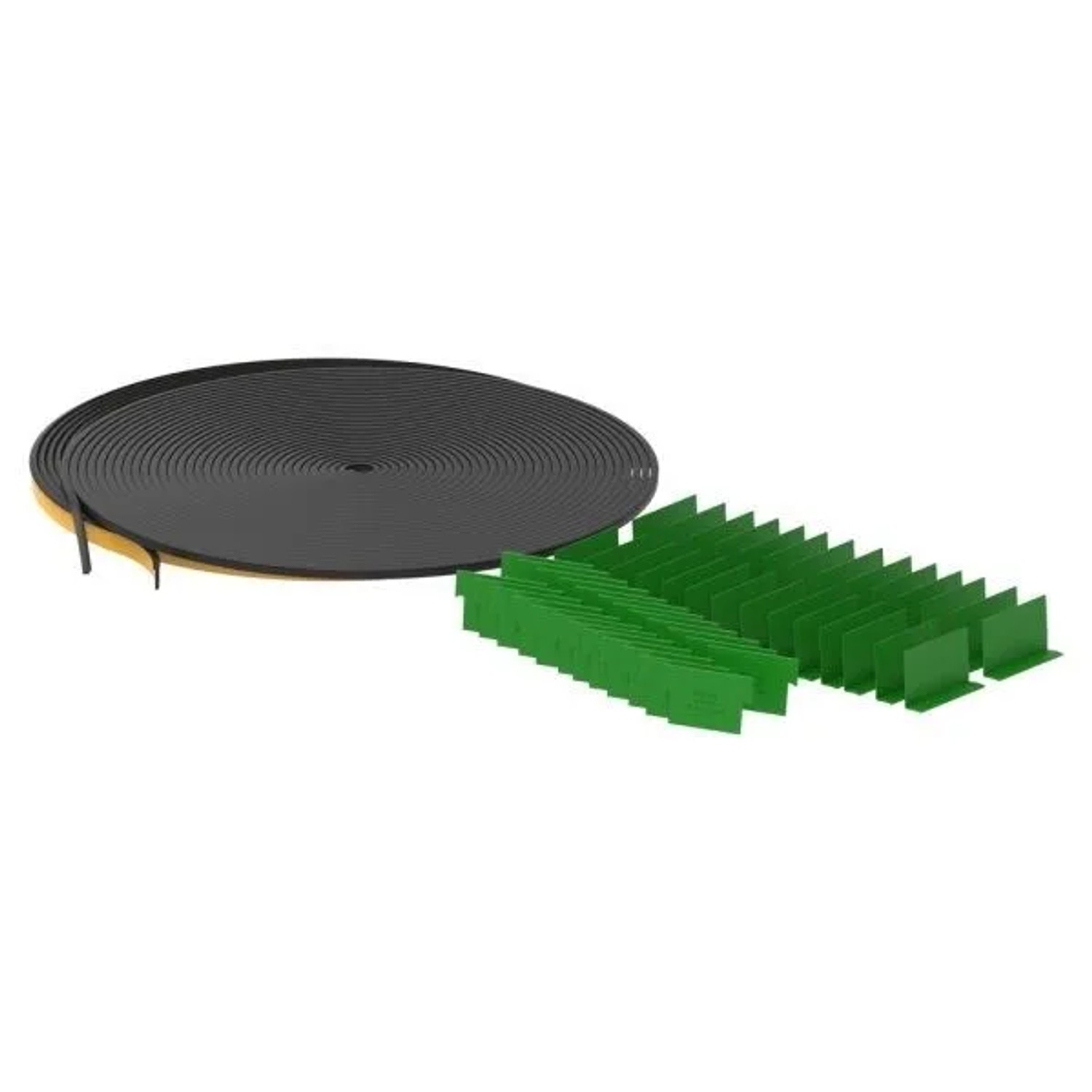 FeNau Montageset Kunststoff EPDM Für Glas 20,76-21,52 mm L = 25000 mm Für Aluprofil
