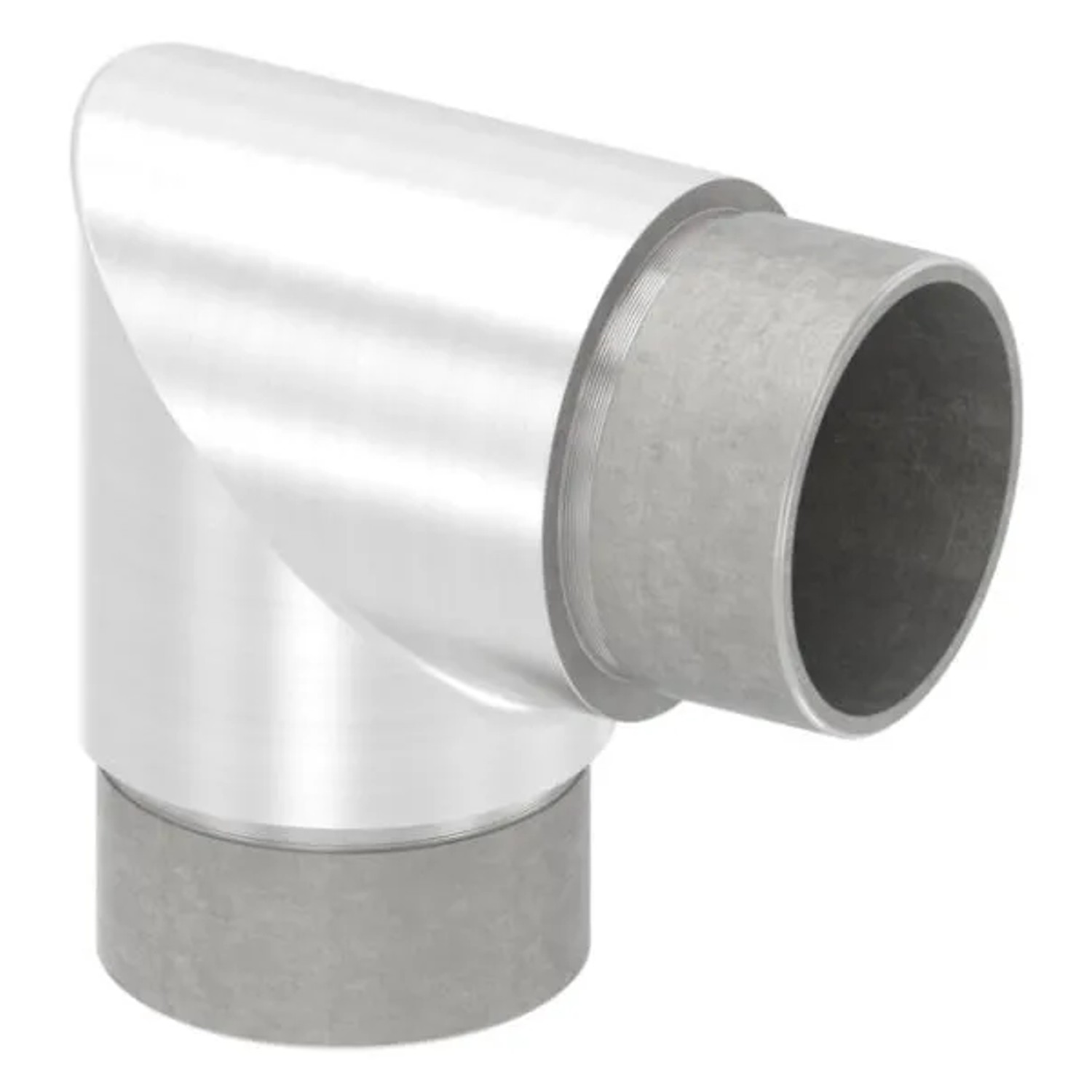 FeNau Eckbogen V2A Für Rohr Ø 42,4 X 2,0 mm 90 Grad Kurz