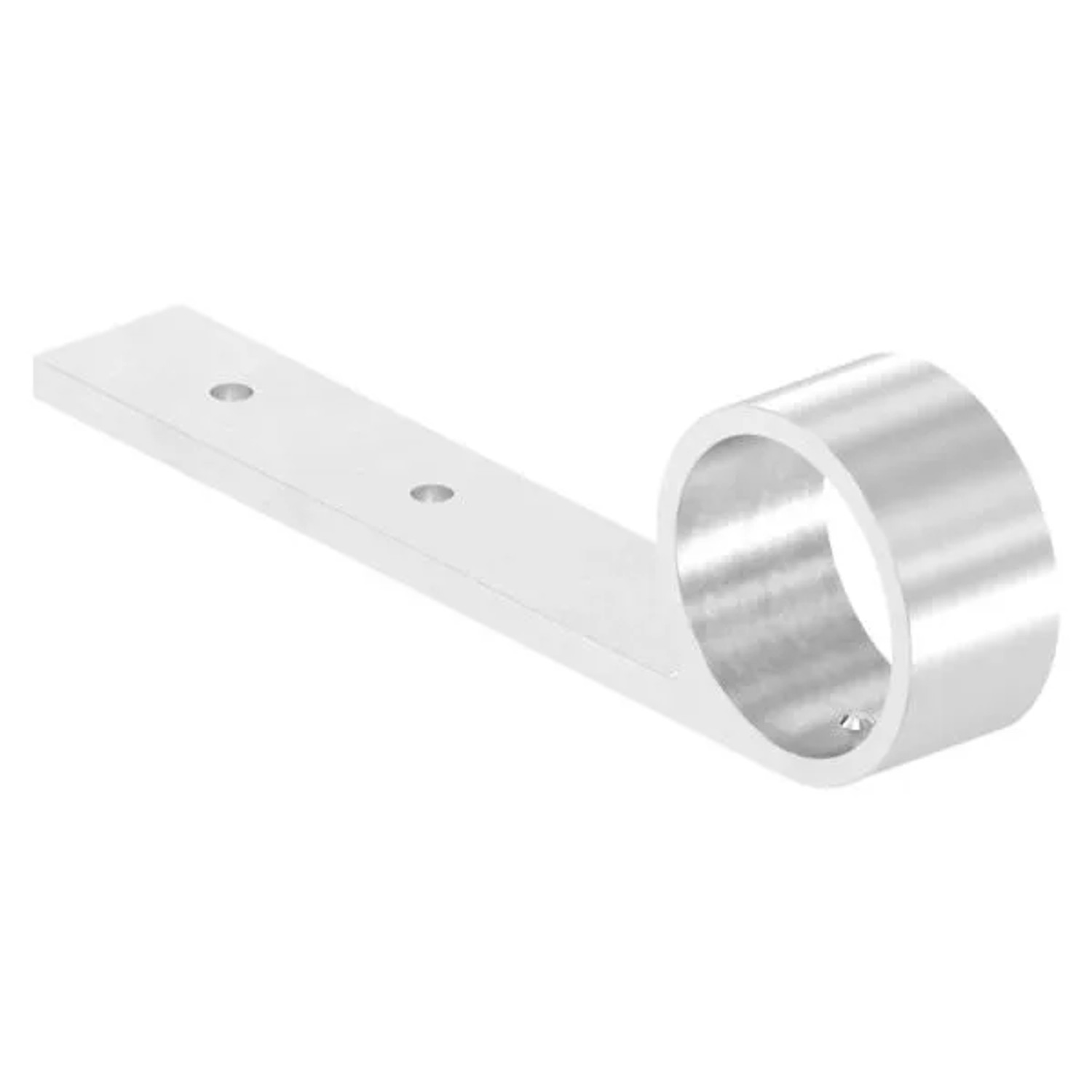 FeNau Handlaufstütze Edelstahl V2A Für Rohr Ø 42,4 mm Geschliffen Korn 240