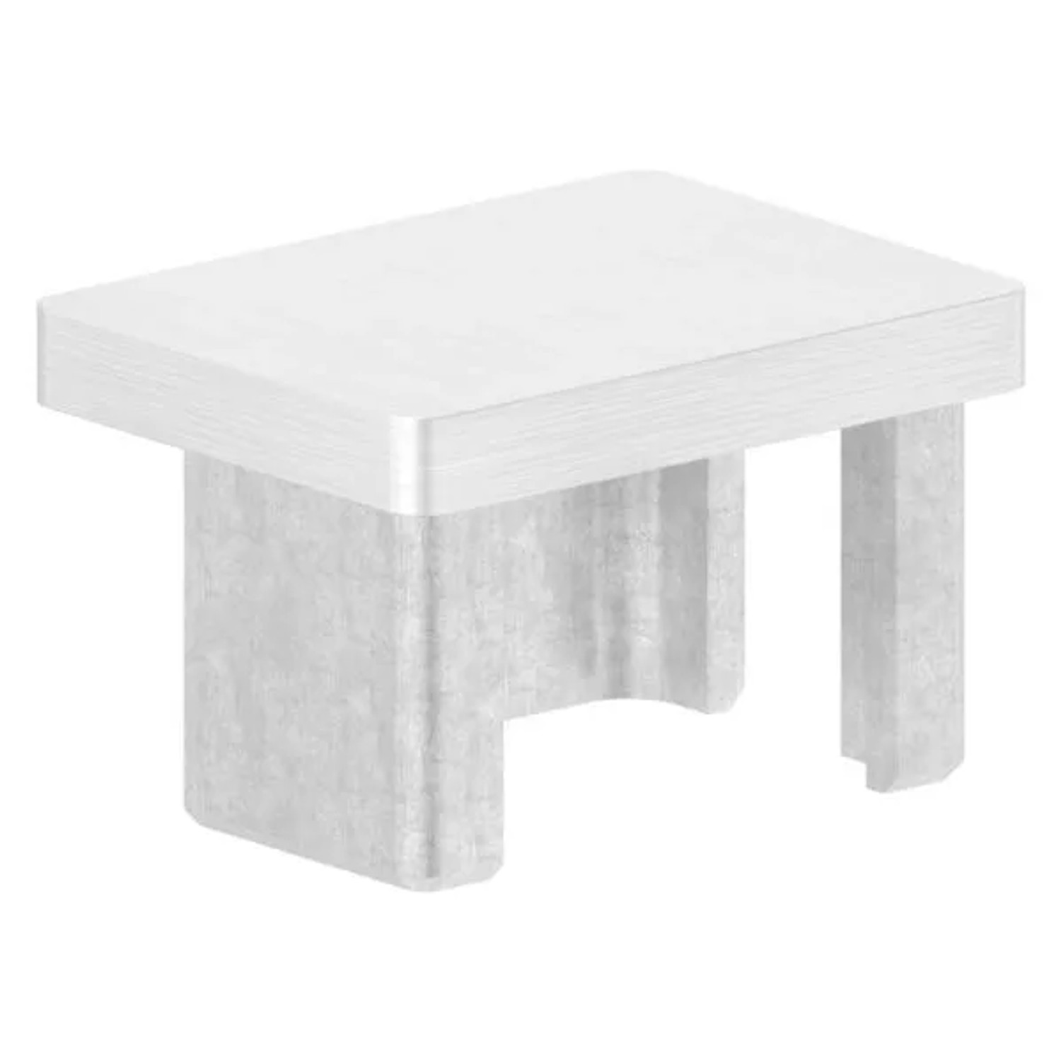 FeNau Einsteckkappe V4A Edelstahl Für Rechteckrohr 40 X 30 X 2,0 mm