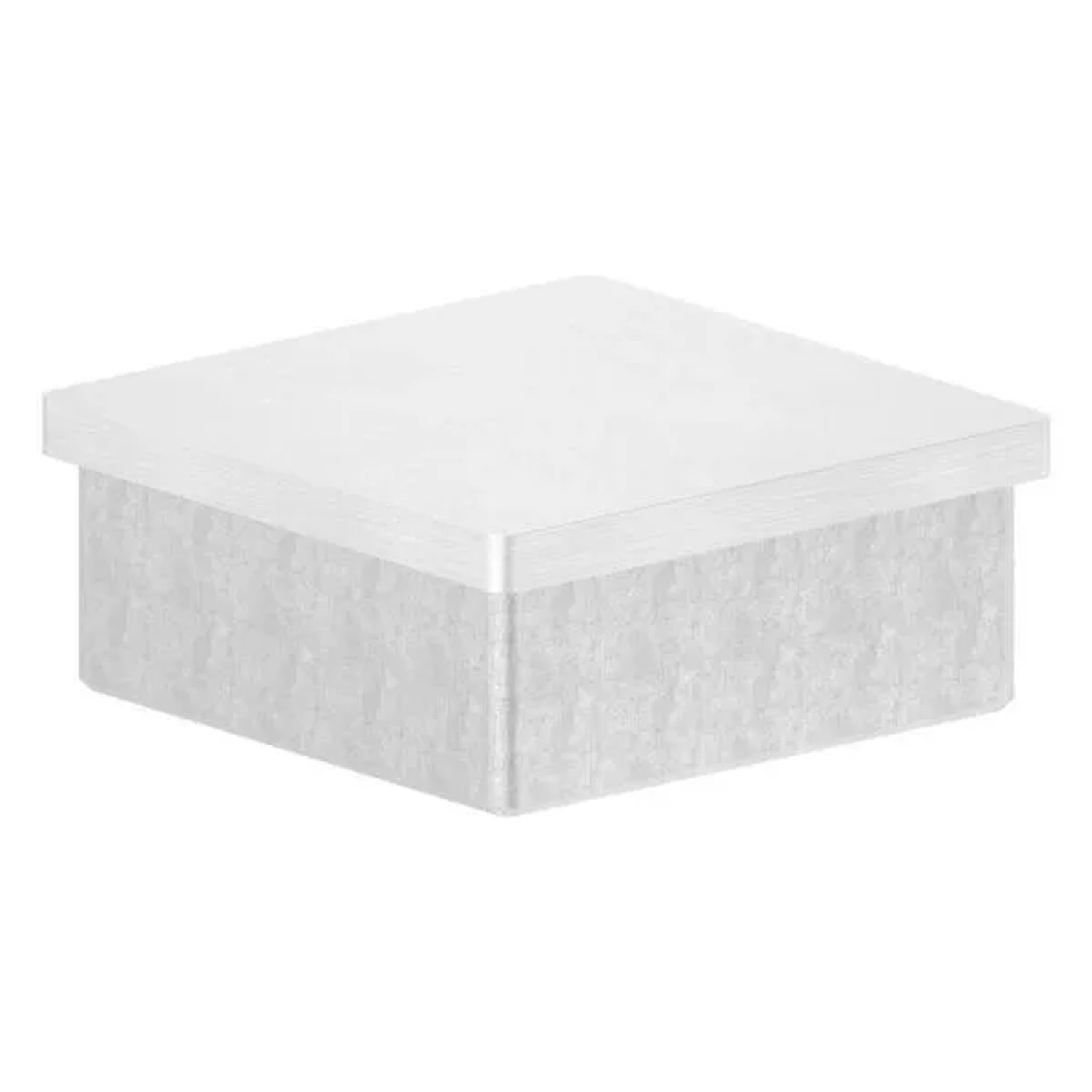 FeNau Einsteckkappe V4A Edelstahl 60 X 60 X 2,0 mm Für Quadratrohr
