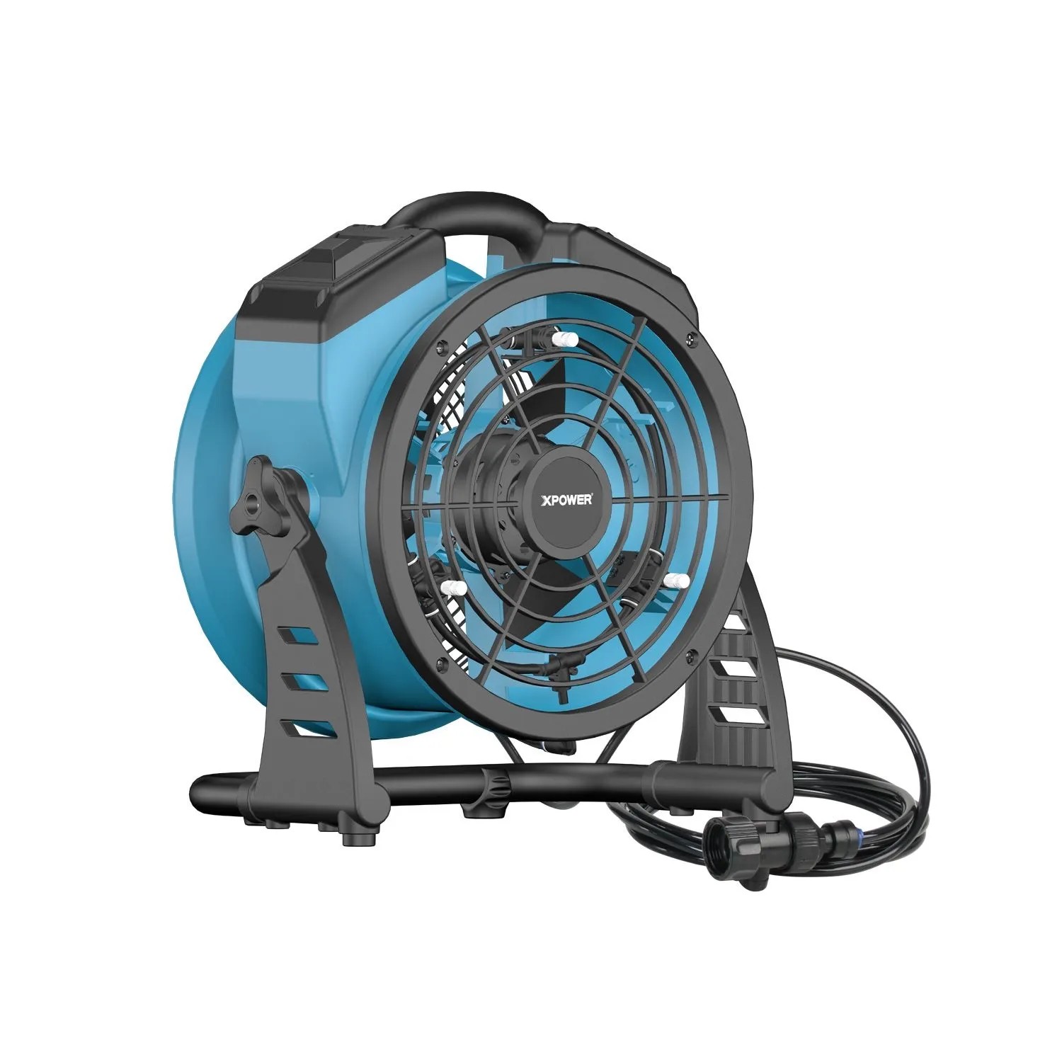 Xpower FM-65 Tragbarer 900CFM 3-Geschwindigkeiten Tankless-Nebelventilator