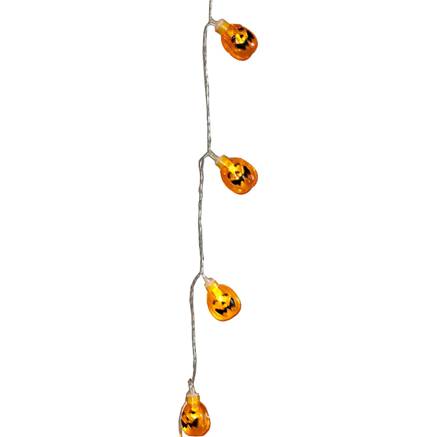 Brauns-Heitmann LED Kürbis Lichtstrang Orange Innen