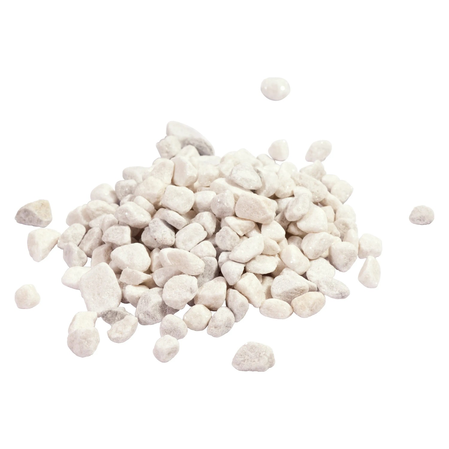 Marmor-Kies Carrara Weiß 7 mm - 15 mm 1.000 kg/Big Bag