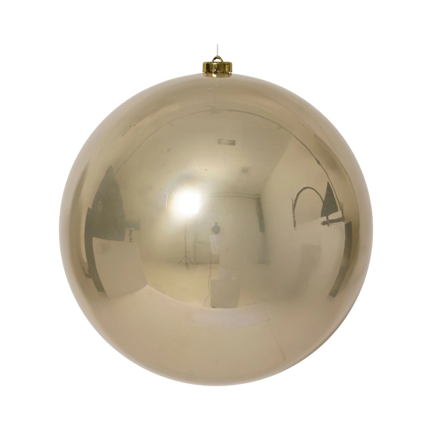 Decoris Weihnachtskugel Perlmutt Bruchsicher 25 cm