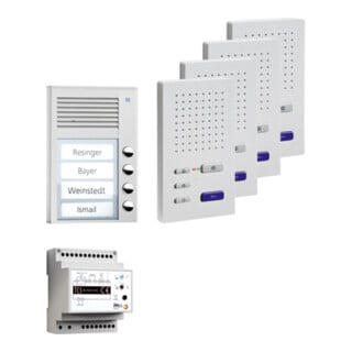 tcs Paketlösung AP 4WE z.hörerl.Freisprech. PPAF04-EN/02
