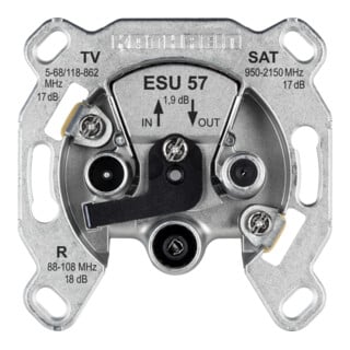 Kathrein Durchschleifdose Einkabelsystem ESU 57 3fach 5-68 MHz