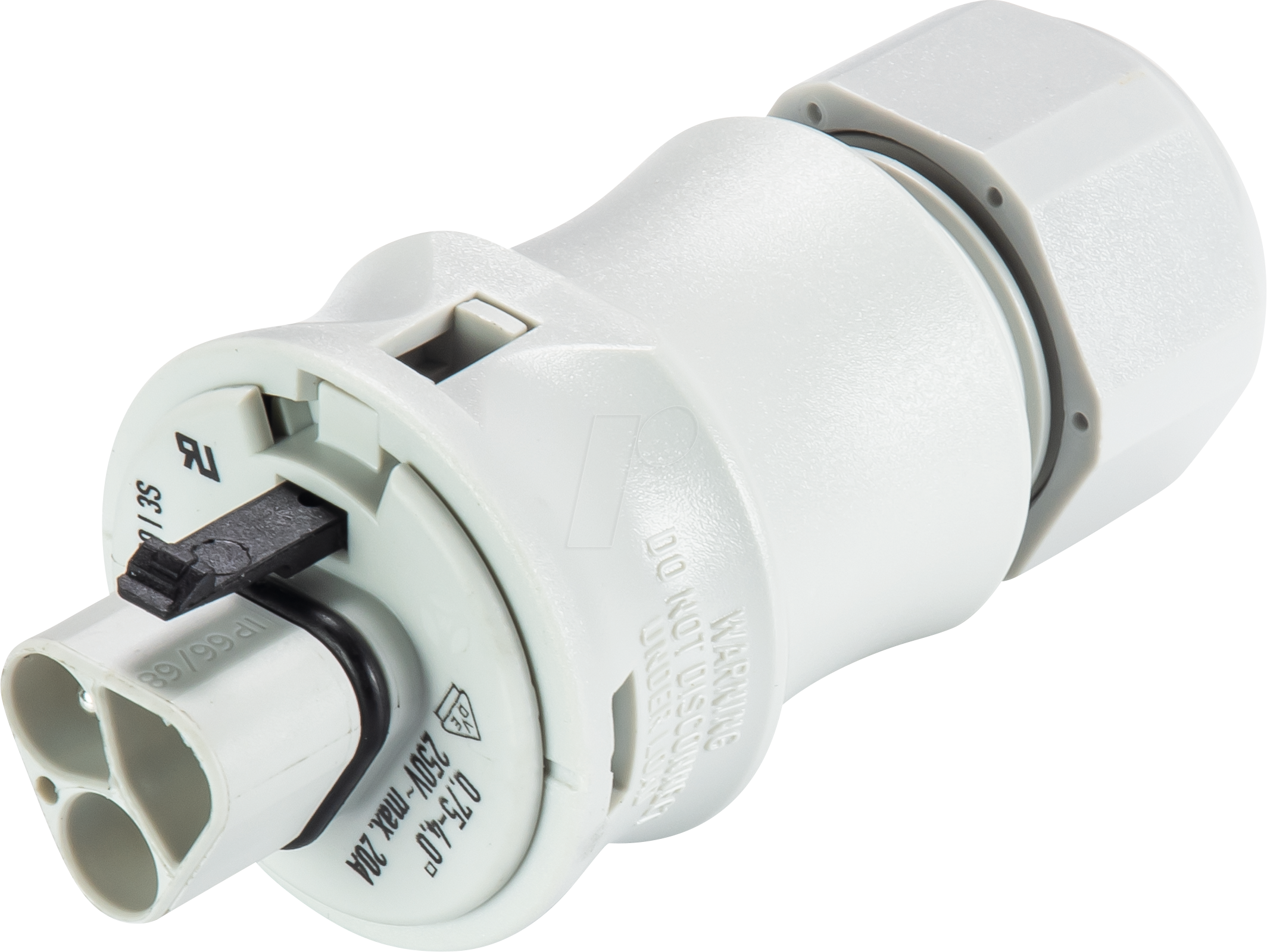 RST20I3 KS4 L - Steckverbinder RST Classic 20i3, Stecker, lichtgrau