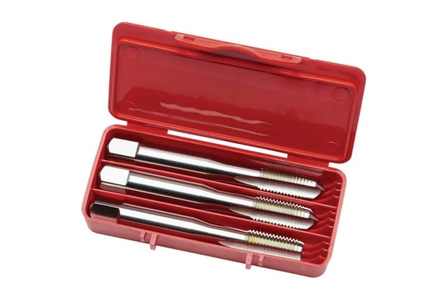 Handgewindebohrer HSS Gerade genutet, Metrisch Fein, ISO E513M12X1.25NO6, M12 6H