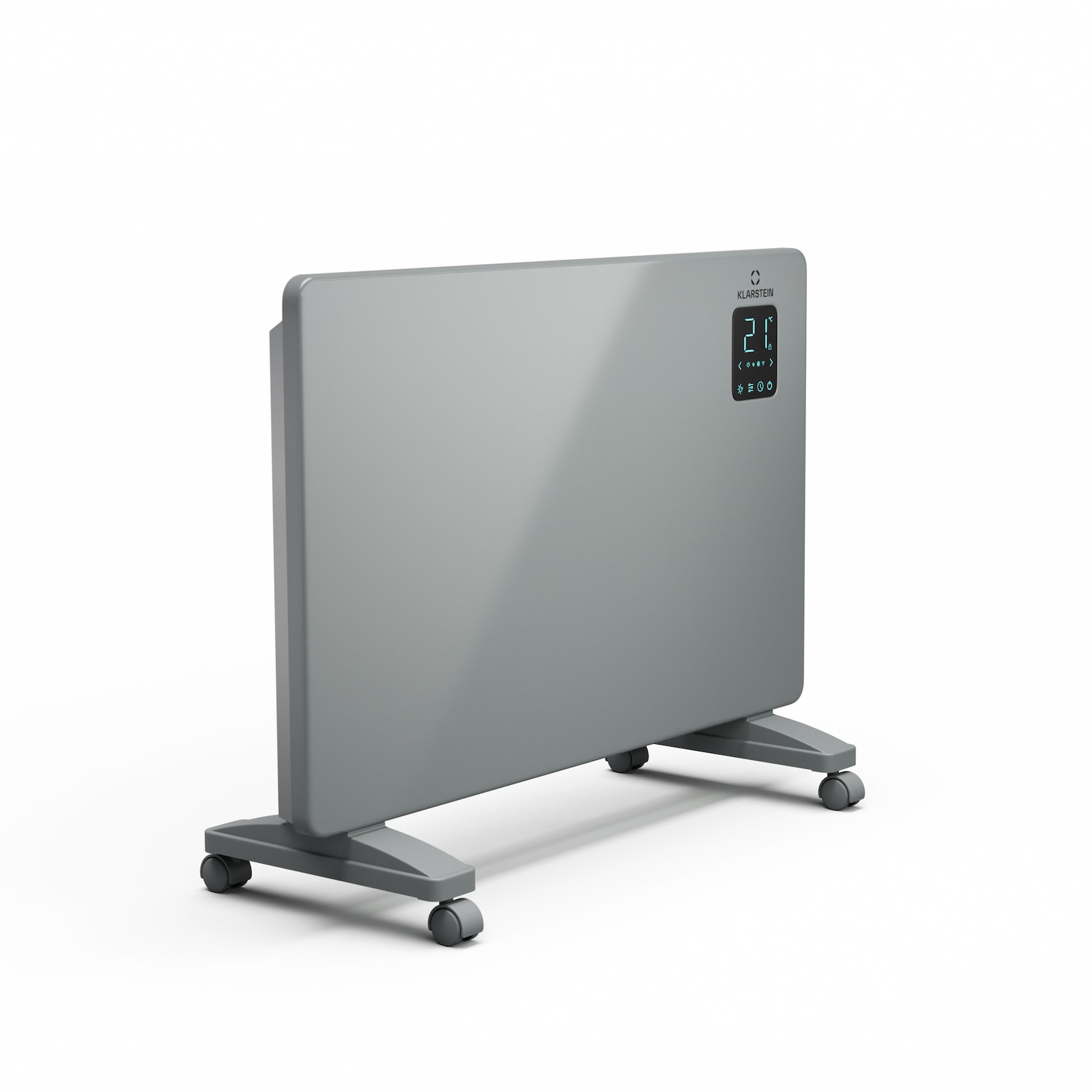 Bansin Smart 1500 Konvektionsheizgerät 1500 W App 5- 50 °C LED-Anzeige Touch-Display Grau 1500 W