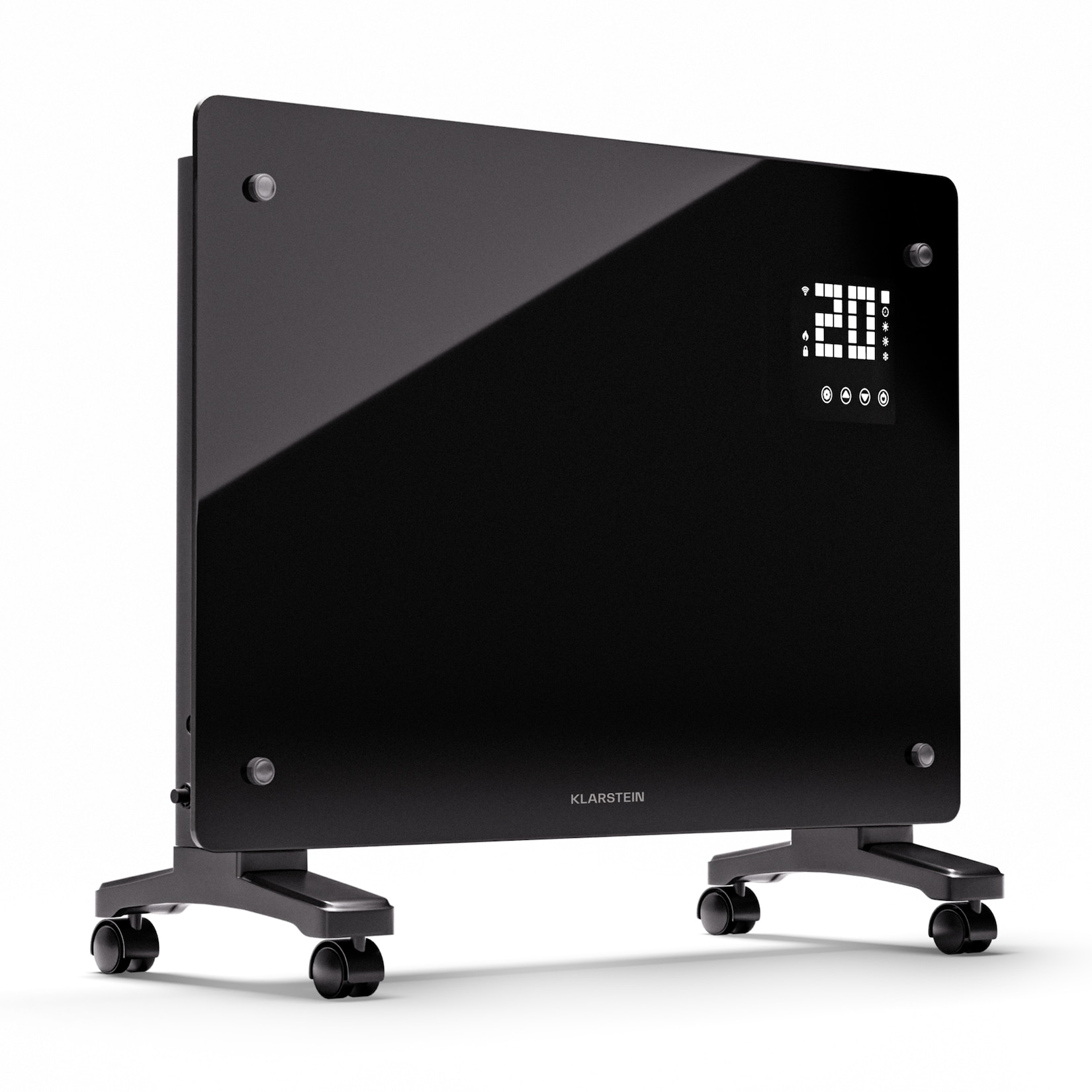 Bornholm Smart 1500 Konvektions-Heizgerät 1500W WiFi LED IP24 Schwarz