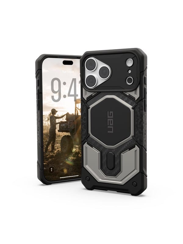 UAG Monarch Pro MagSafe titanium - iPhone 18 Pro