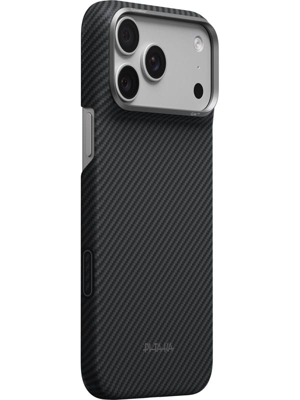 PITAKA Edge Case Black/Grey Twill - iPhone 18/17
