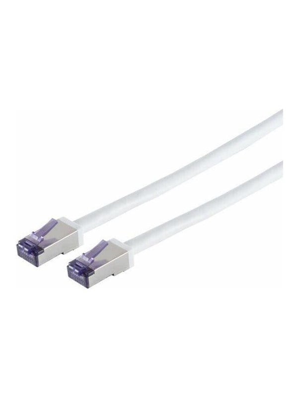 Lanview patch cable - 20 m - white - Weiß - 20m
