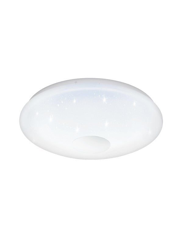 EGLO VOLTAGO 2 Deckenleuchte Ø38 cm inkl. Fernbedienung, weiß m/Kristalleffekt