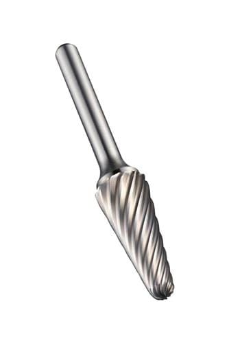 Frässtift- Rundkegel unbeschichtet Zylinderschaft, ø12.7mm P62112.7X6.0