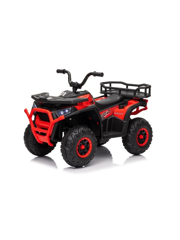 Azeno 24V Hunter II mit 4x24V Motoren, Gummirädern und Ledersitz
