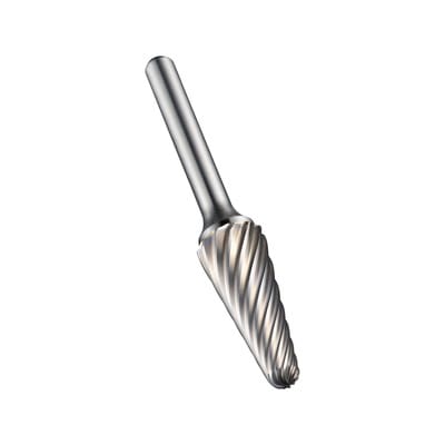 Frässtift- Rundkegel unbeschichtet Zylinderschaft, ø10mm P62110.0X6.0