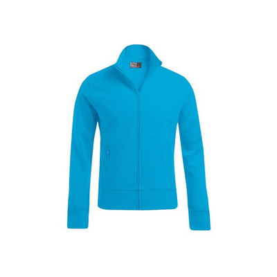 Men’s Jacket Stand-Up Collar turquoise, Größe XXL