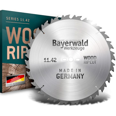 1x HM Kreissägeblatt - 600 x 4.2/2.8 x 30 Z40 WZ | Bayerwald HM Super Zuschnitt Kreissägeblätter