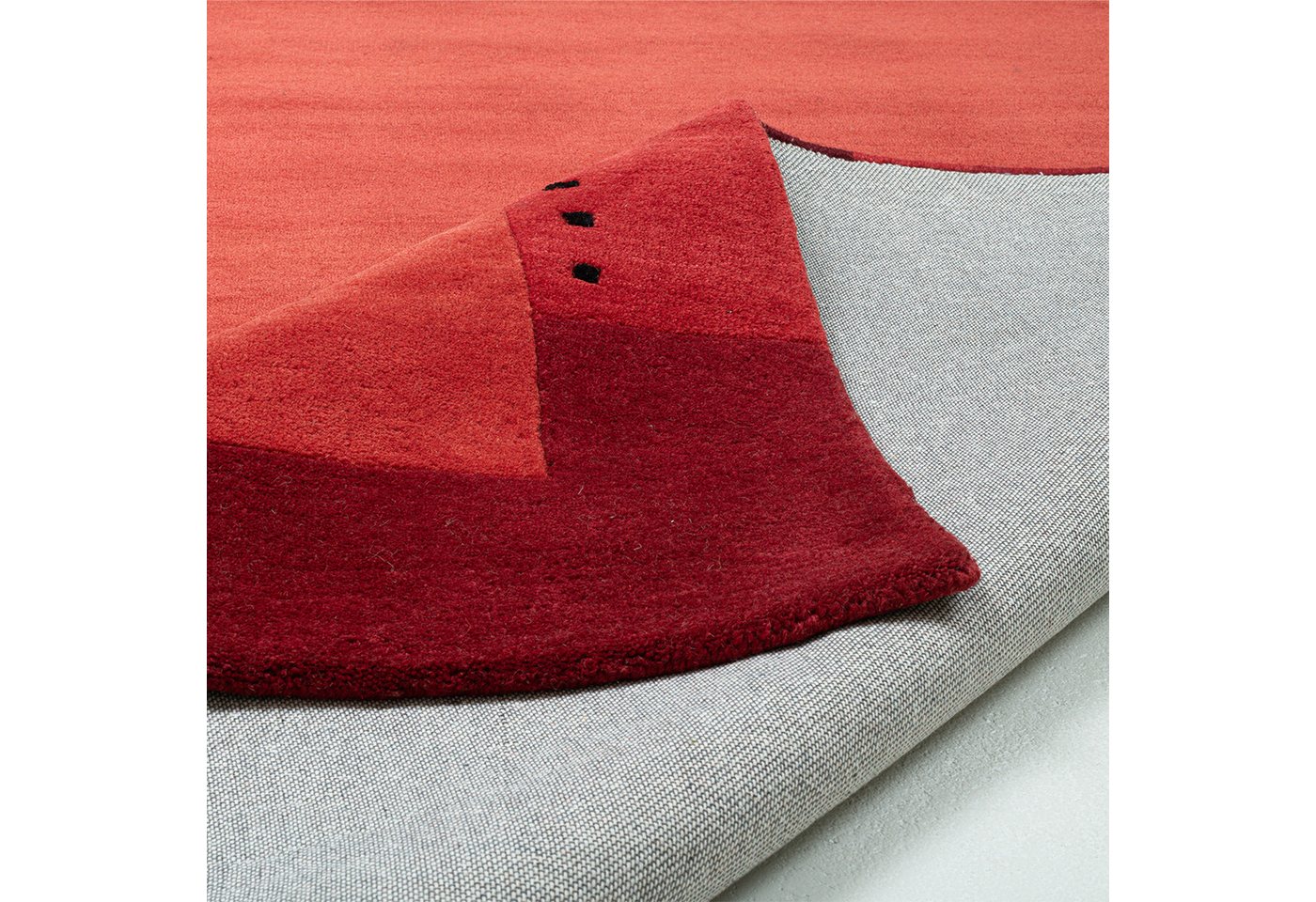 THEKO Wollteppich Royal Ganges, rechteckig, Höhe: 13 mm, 95% Wolle, mit Bordüre, auch in rund, Wohnzimmer, Schlafzimmer Bild 3