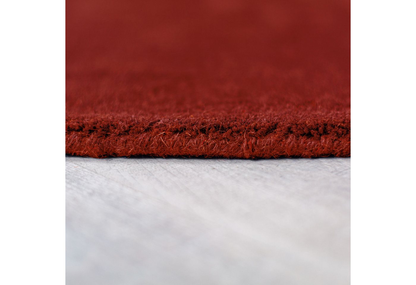 FLAIR RUGS Wollteppich Mia Segment, rund, Höhe: 12 mm, Kreisförmig im Retro-Design Bild 2