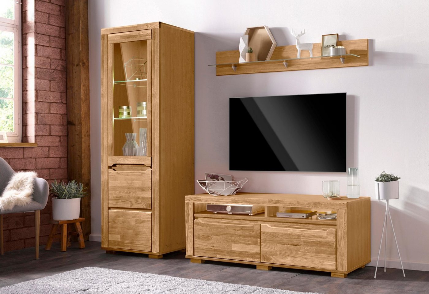 OTTO home Wandboard Denis, mit Glasboden Bild 2
