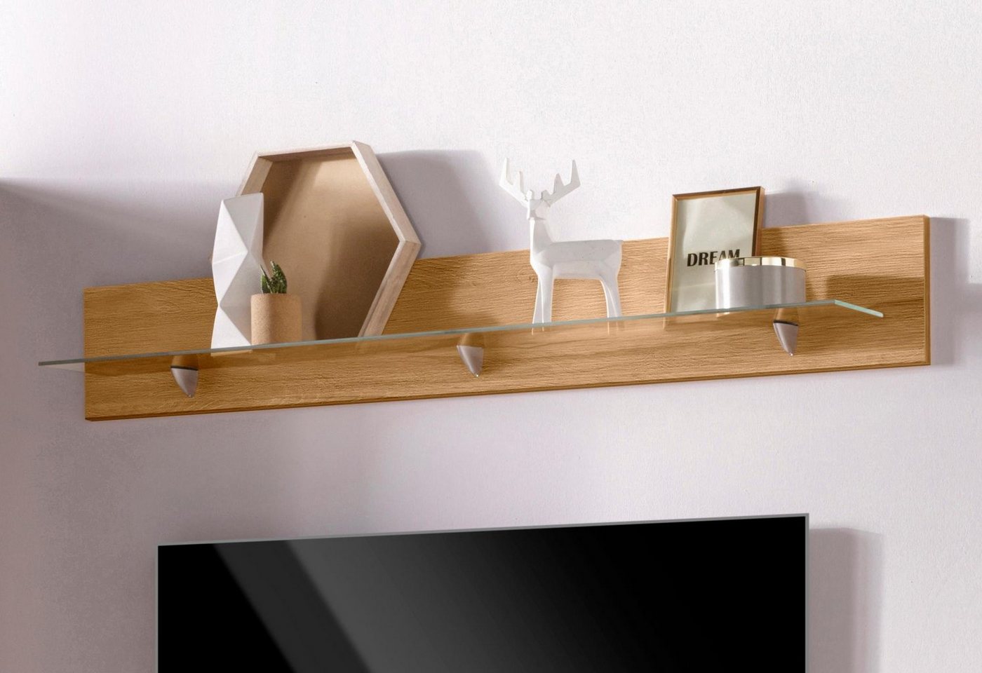 OTTO home Wandboard Denis, mit Glasboden Bild 3
