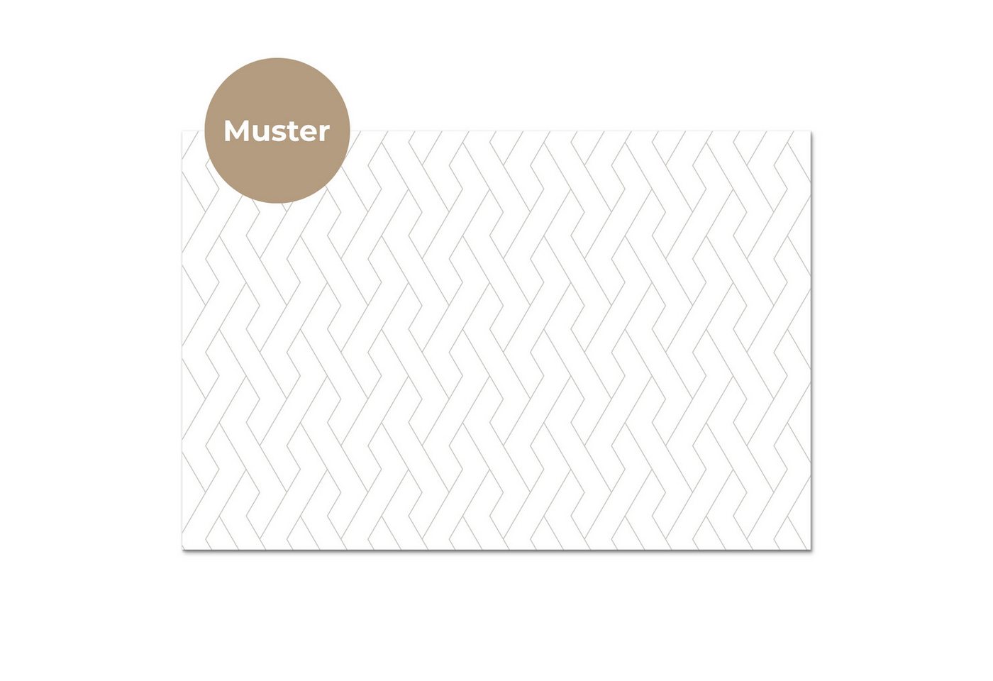 KitchenYeah Küchenrückwand Muster selbstklebend (keine Folie) Grafik - Muster - Modern, (1-tlg), Spritzschutz, Küche, Rückwand, Küchenwand, Küchenfront, 30x20 cm