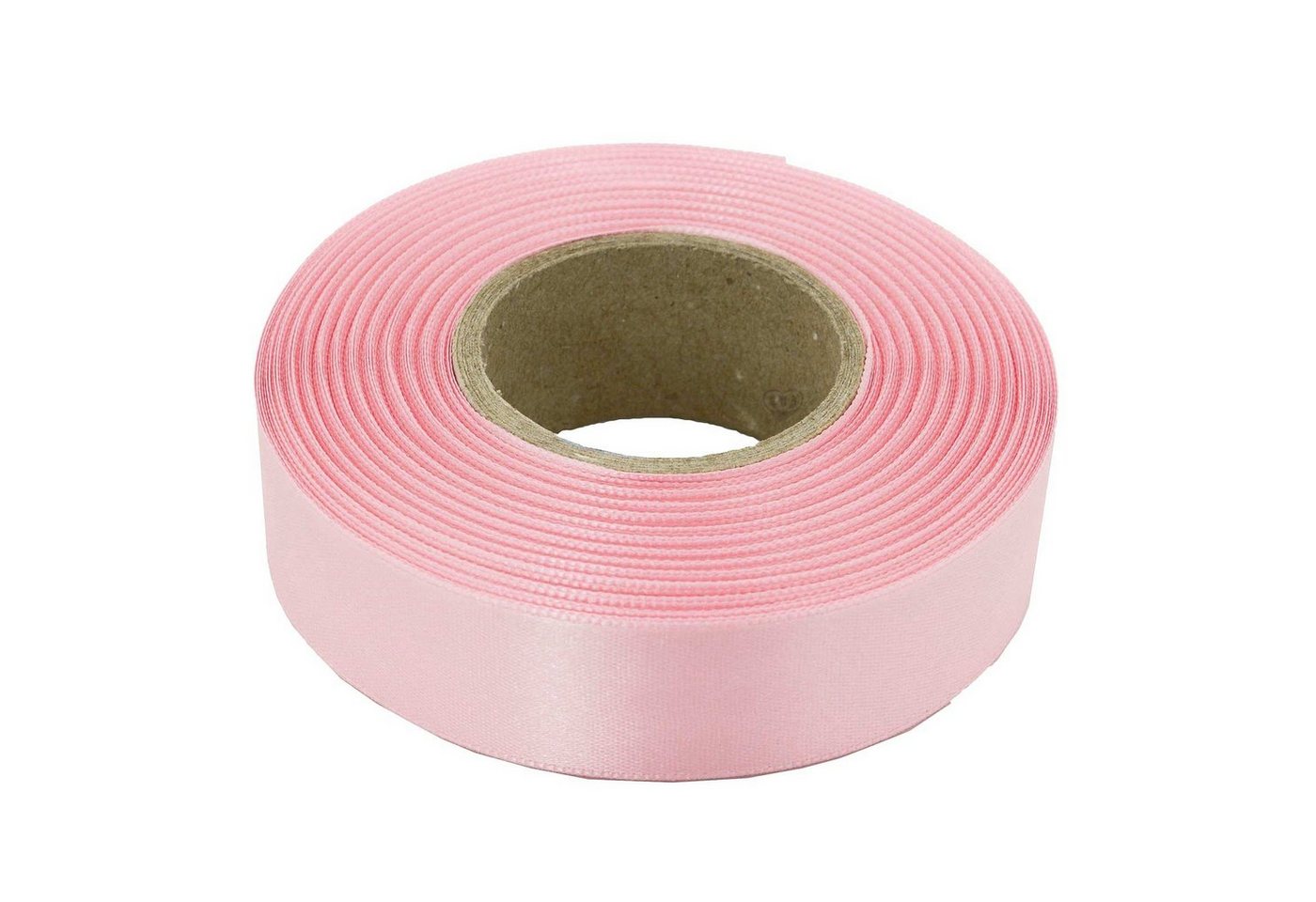 maDDma Geschenkband 20m Satinband beidseitig 24mm, Dekoband Geschenkband, babyrosa Bild 5
