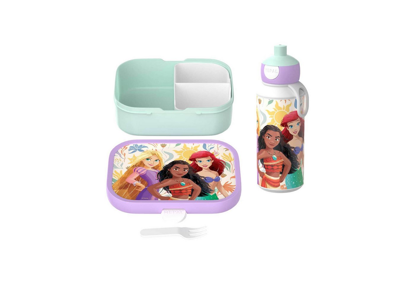 Mepal Lunchbox Campus Lunchset 2-tlg., Acrylnitril-Butadien-Styrol (ABS), (2-tlg) Bild 2