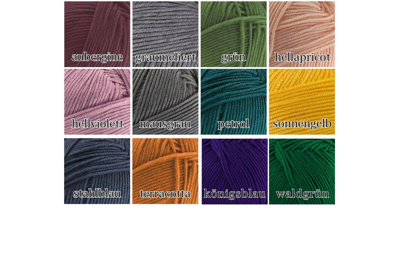 Kartopu 5 x 100g Strickgarn Kartopu BABY ONE Antipilling Babywolle Häkelwolle, 1250 m (Sparpaket), K940 schwarz Bild 3