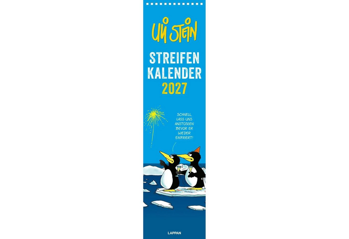 Lappan Verlag Wandkalender Uli Stein Streifenkalender 2027: Monatskalender für die Wand Bild 2