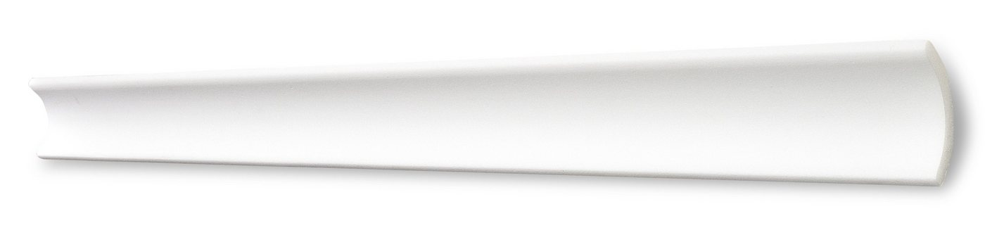 Decosa Zierleiste Deckenleiste B5 moderne Zierleiste XPS glatt - 10 Stück (20 m), Kleben, Polystyrol (Styropor), 10-St.